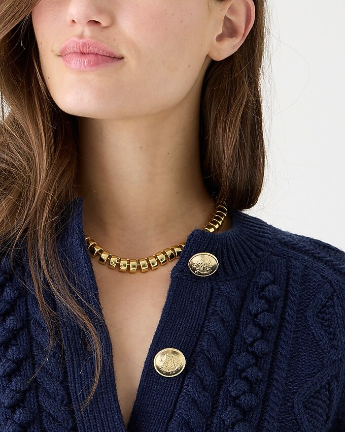 Cable-knit cardigan sweater | J. Crew US