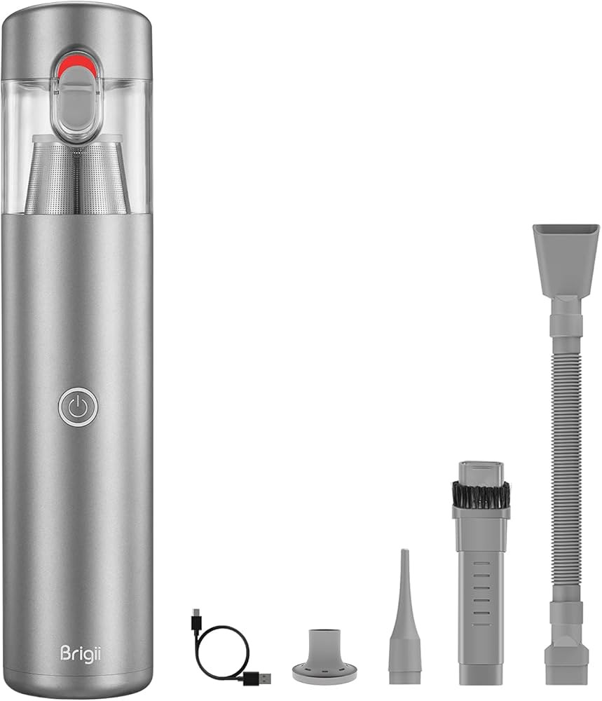 Brigii 3 in 1 Handheld Vacuum Cleaner, Cordless Car Vacuum for Small Messes, Hand Vacuum & Air Du... | Amazon (US)