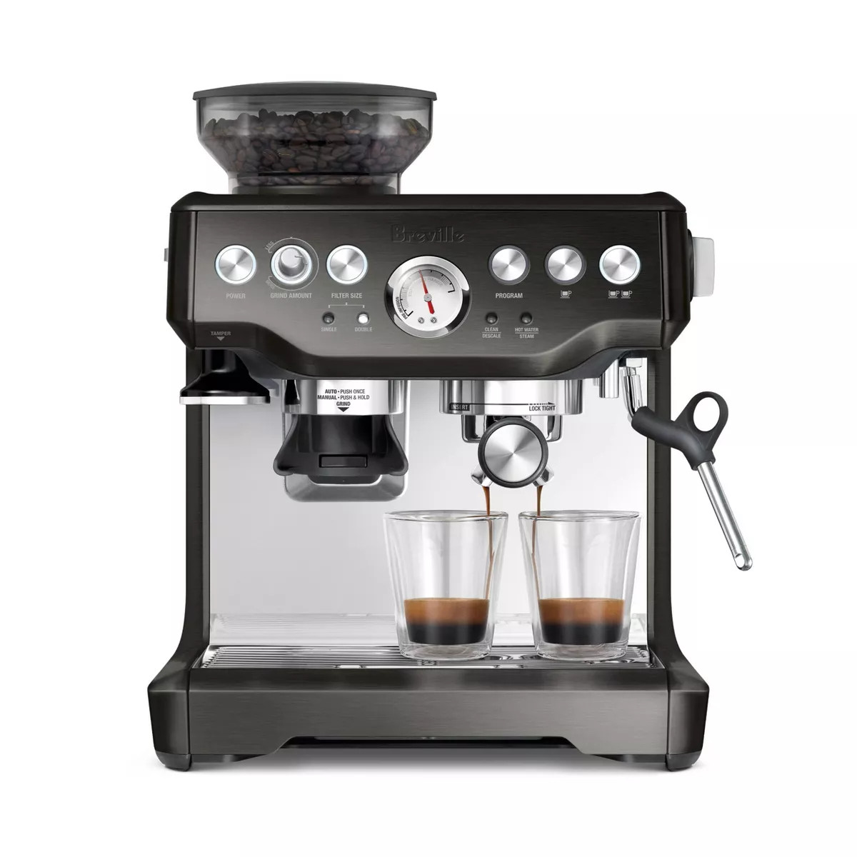 Breville Barista Express Espresso Machine Black Stainless Steel - Hearth & Hand™ with Magnolia | Target