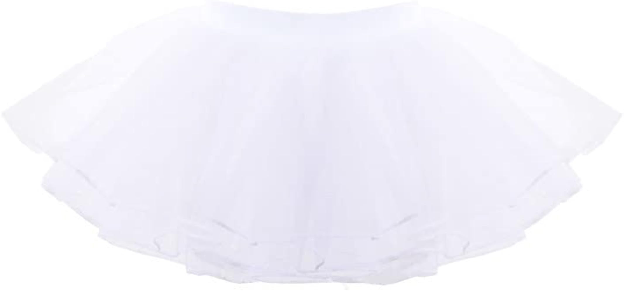Tutu Skirt Girls Elastic Ballet Dance Skirts 4 Layers Tulle Tutu for Toddler Kid Children 1-9 Yea... | Amazon (US)