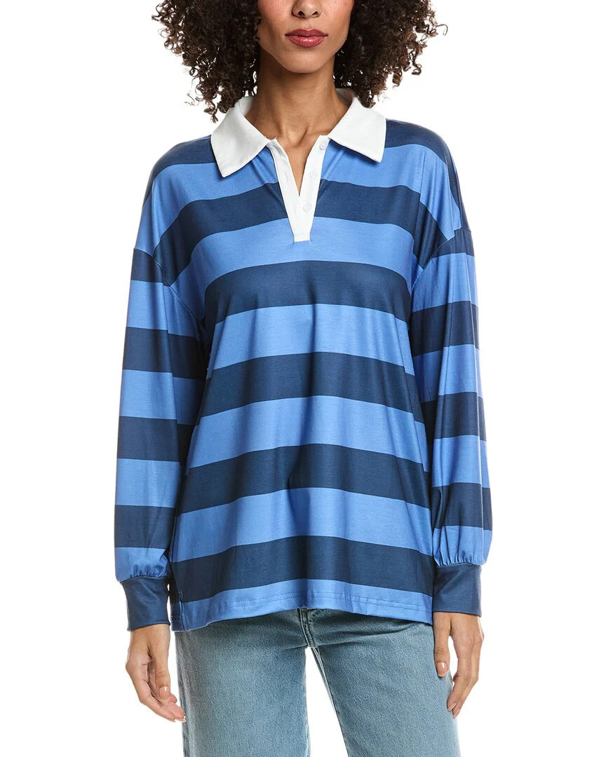 Madison Miles Stripe Polo Shirt | Shop Simon