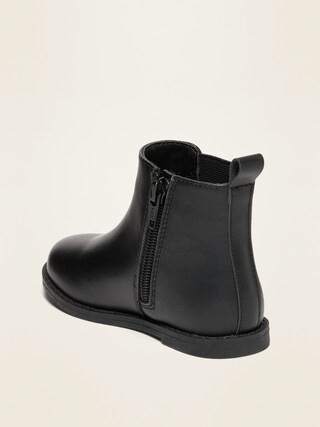 Side-Zip Chelsea Boots for Toddler Girls | Old Navy (US)