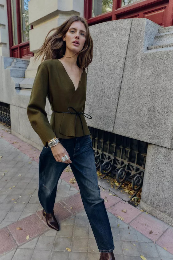 BELTED CARDIGAN | Zara US