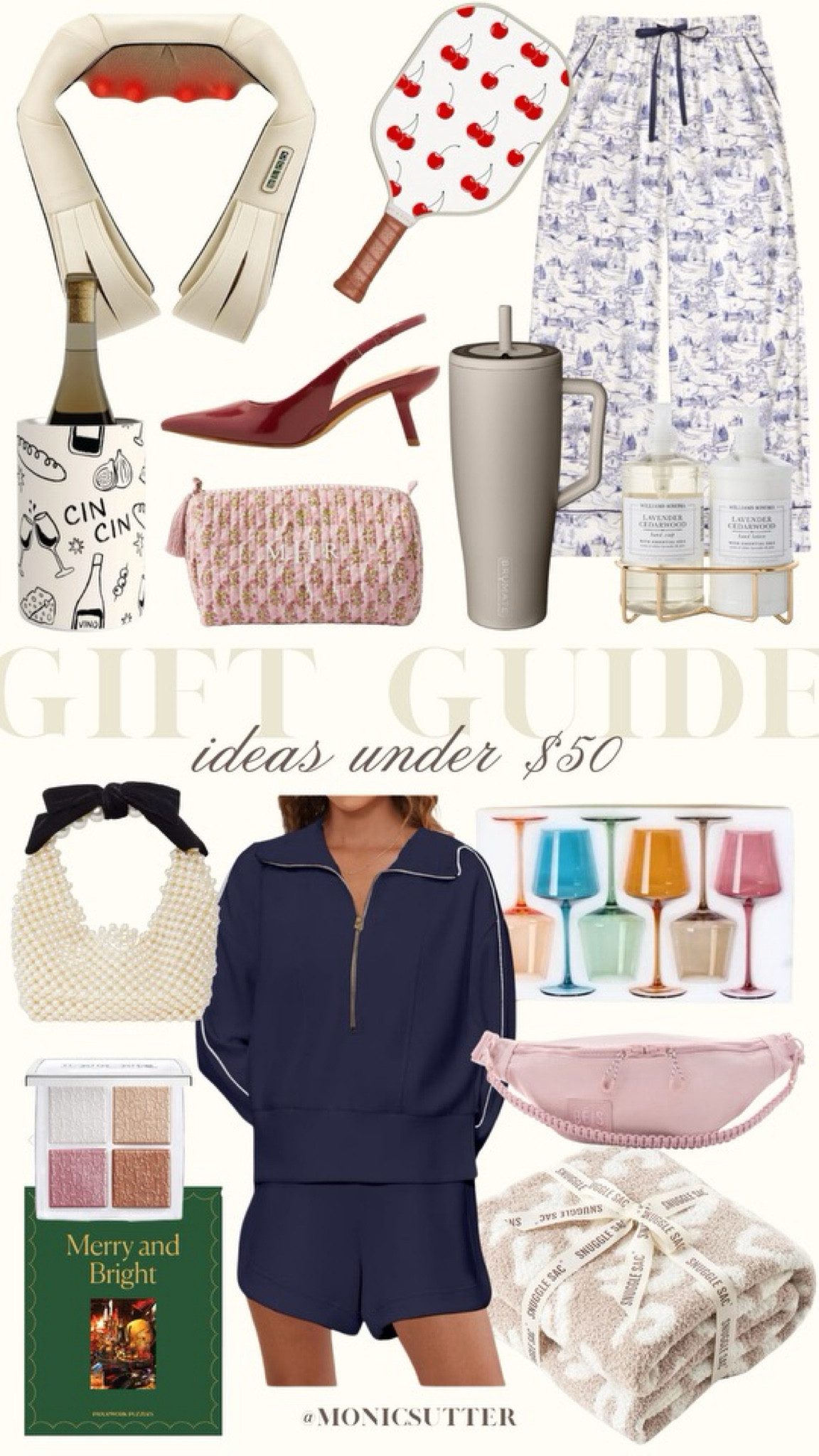 Gift Guide ideas under $50!!

Christmas Gifts, Holiday Gifts, Gift Guide, Christmas Gift inspo, Girly Gift Ideas, Trendy ideas 

#LTKHoliday #LTKGiftGuide #LTKFindsUnder50