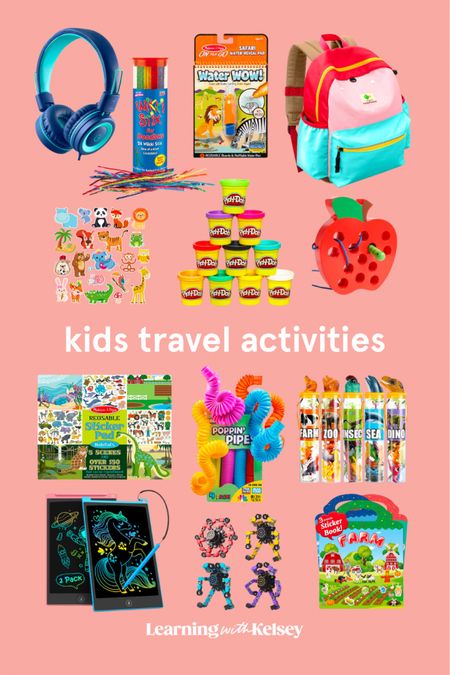 Planning a trip? These are my tried & true favorite busy items for traveling with kids ✈️🤍

travel | kids toys | vacation | toddler | airplane activities | affordable | amazon

#LTKfamily #LTKkids #LTKtravel