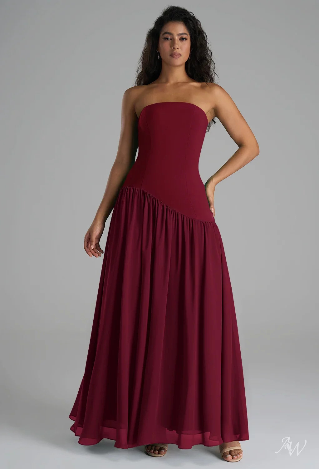 all(6)ship in 48hrs(1)Color: BurgundyShop More In This Color | AW Bridal