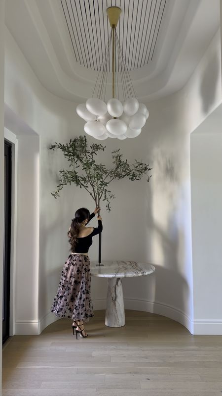 Entryway styling

Floral print skirt, off the shoulder top, tree, light fixture 

#LTKfamily #LTKstyletip #LTKhome