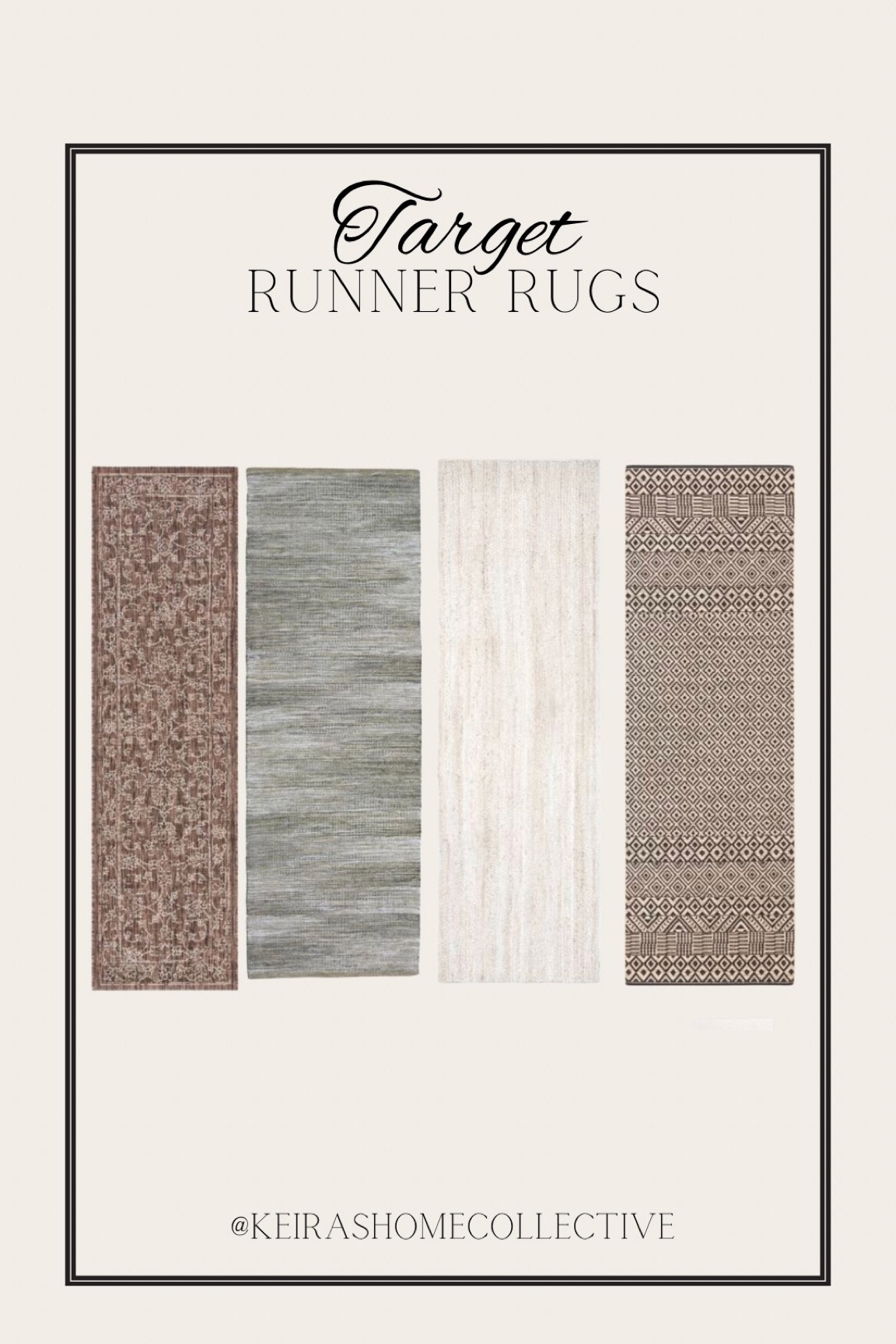 Runner, area rug, runner rug, hallway runner, target home, home decor, textiles, neutral home, home decor trends, home finds, home trends, rugs, target finds, amazon, pottery barn, wayfair, west elm, crate and barrel, Lulu and Georgia, organic modern, walmart

#LTKhome #LTKstyletip #LTKunder100