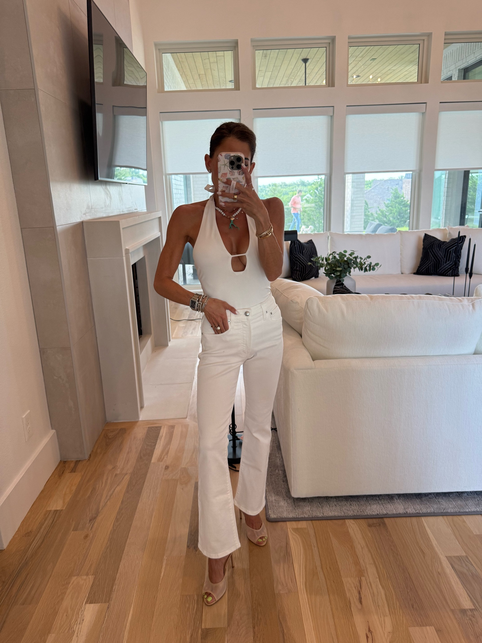Summer outfit white jeans 23

#LTKootd #LTKPetite