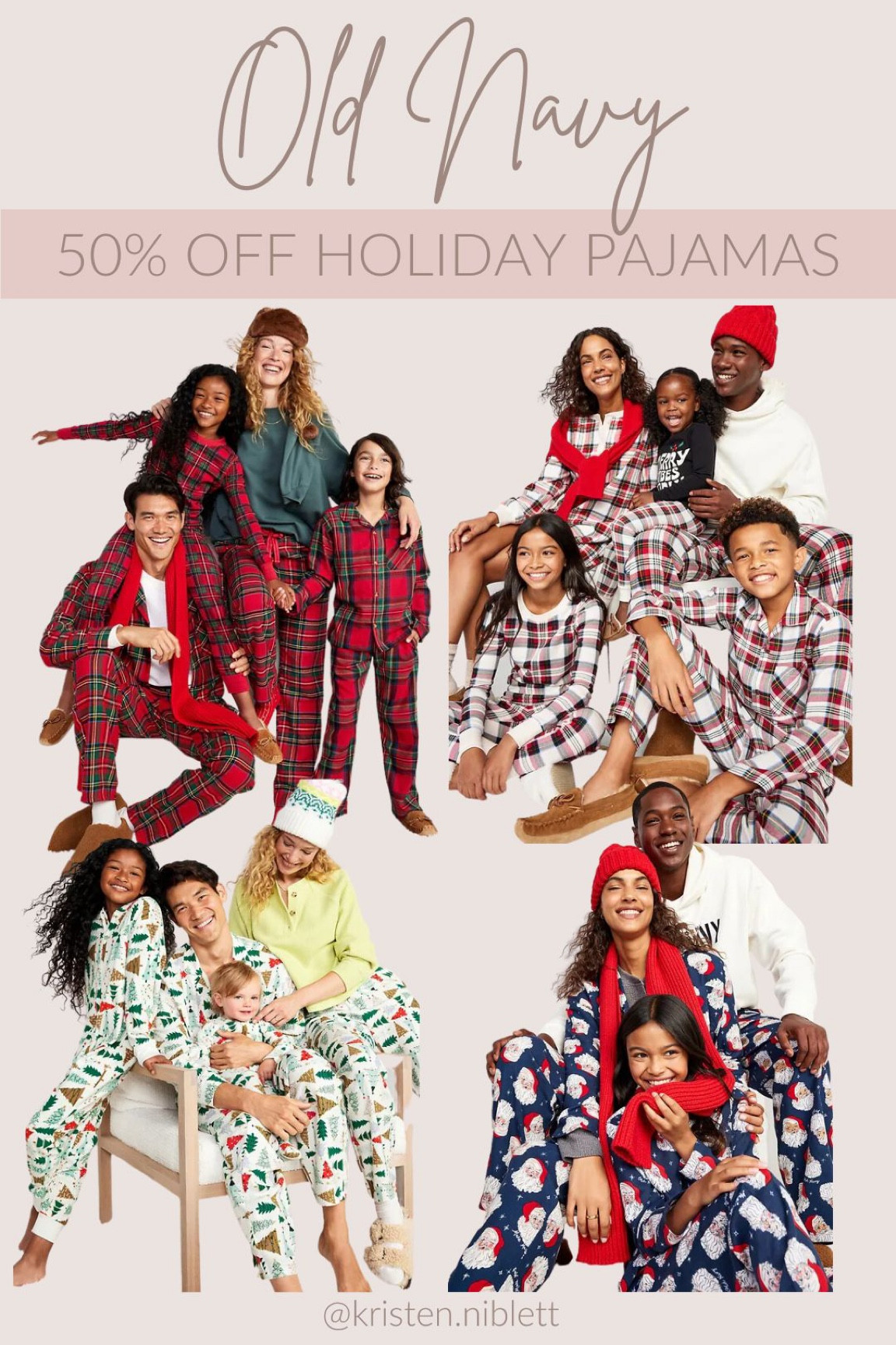 50% off Old Navy holiday pajamas!



Old Navy pajamas. Old Navy cozy outfits. Cozy pajamas. Lounge wear.

#LTKSeasonal #LTKHolidaySale #LTKsalealert