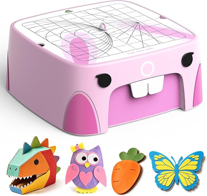 Rabbit Kids Cardboard Cutter for Ages 3+, Safe Bladeless Power Tool for Cardboard Crafts, DIY STE... | Amazon (US)