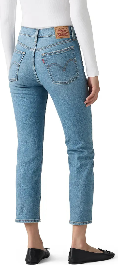 Wedgie High Waist Ankle Straight Leg Jeans | Nordstrom Rack