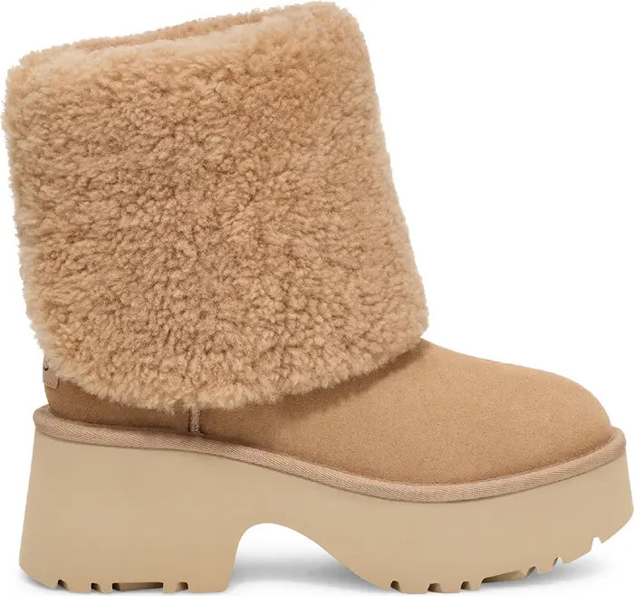 UGG® Classic New Heights Genuine Shearling Cuffable Boot (Women) | Nordstromrack | Nordstrom Rack