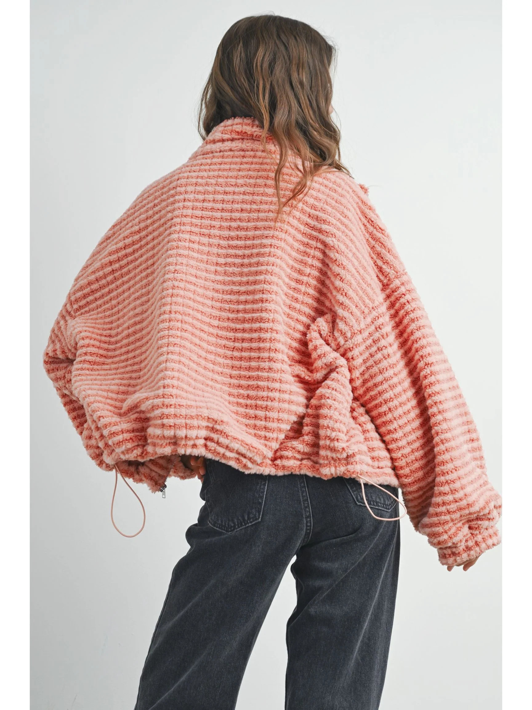 Simone Collared Puffer Jacket - Terracotta | The Native One