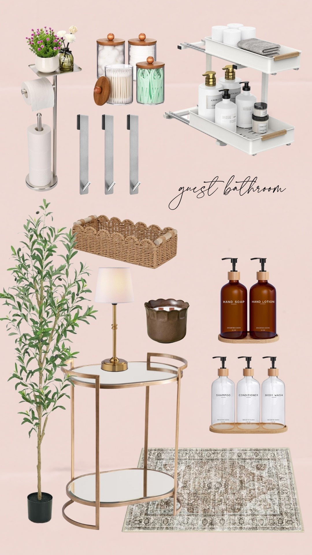 Guest bathroom essentials//guest bathroom decor//bathroom organization//bathroom accessories

#LTKSaleAlert #LTKFindsUnder100 #LTKHome
