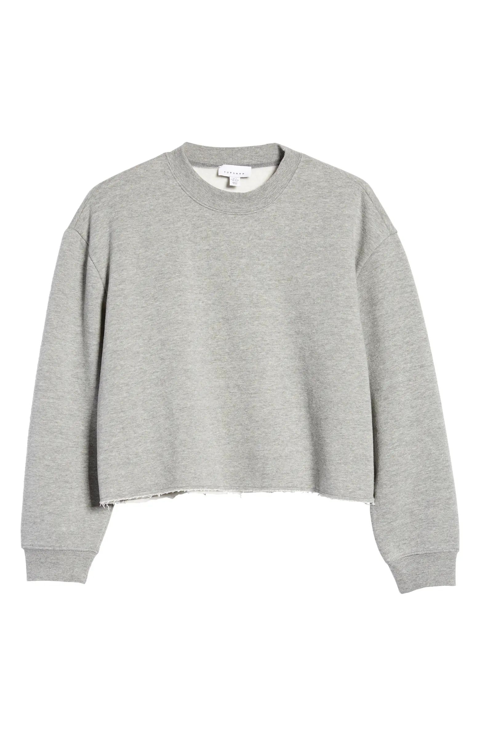 Crewneck Crop Sweatshirt | Nordstrom