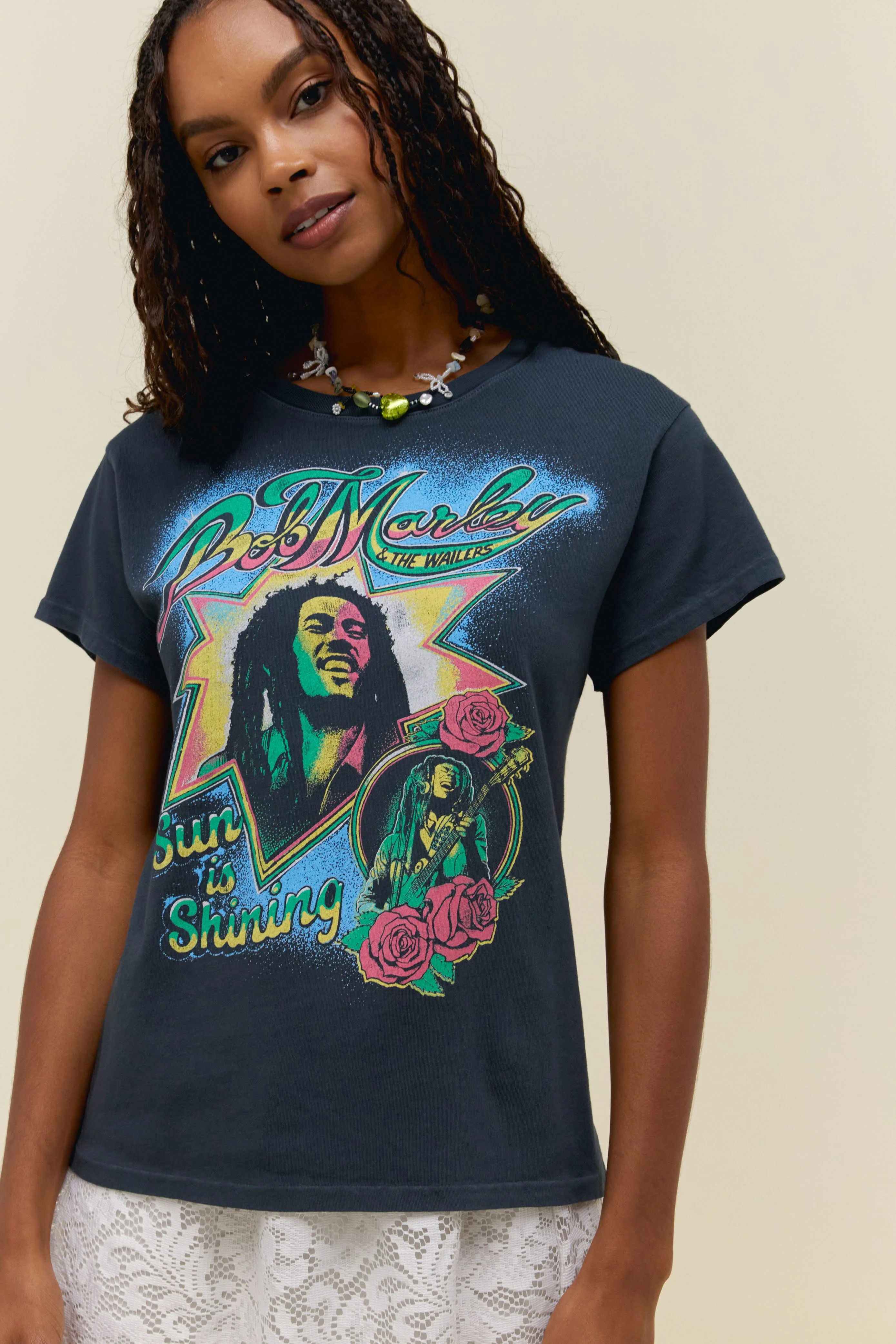 Bob Marley and The Wailers Sun is Shining Tour Tee | Daydreamer