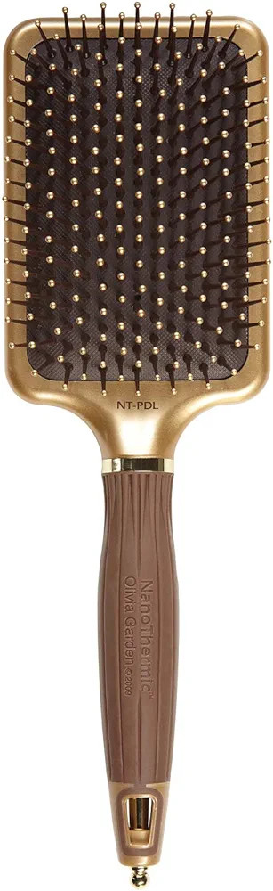 Olivia Garden Ceramic + Ion Nano Thermic Styler Hair Brush | Amazon (US)