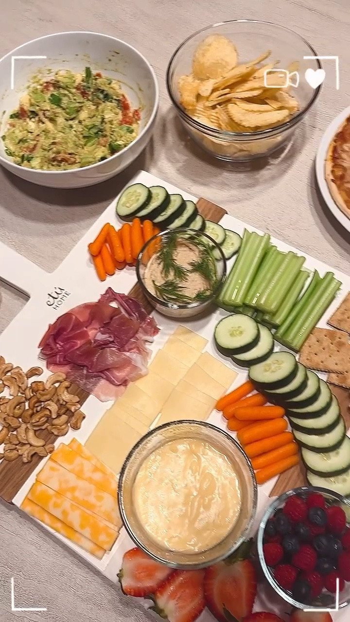 Game Day charcuterie board🏈🏟 Etu Home cheese board is perfect for entertaining! 

#LTKhome #LTKparties #LTKHoliday