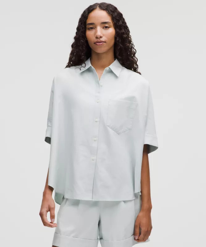 LuluLinen Relaxed Button-Up | lululemon (AU)