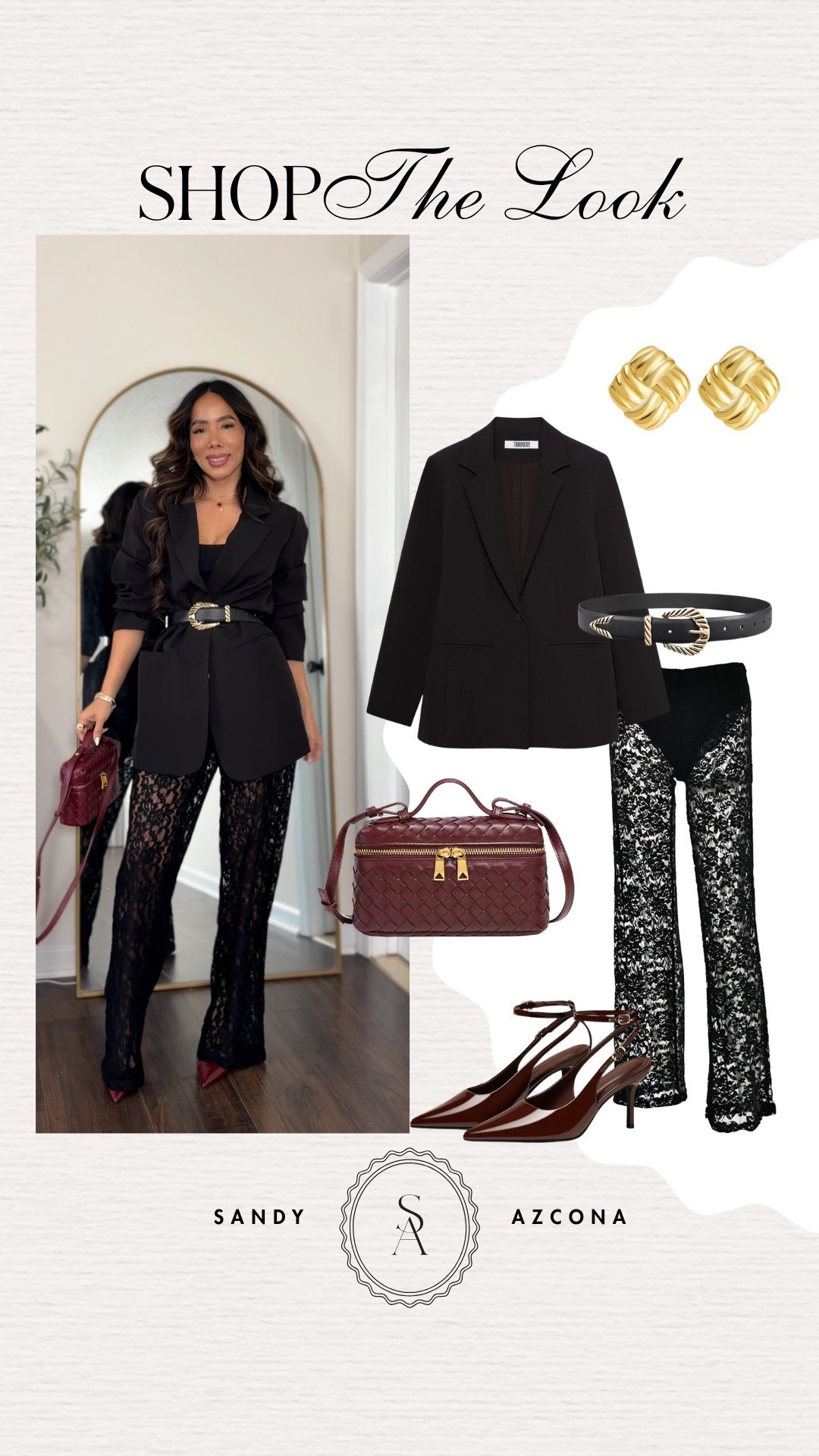 Shop the look! Obsessed with these lace pants for the holidays 

#LTKootd #LTKFindsUnder50 #LTKHoliday