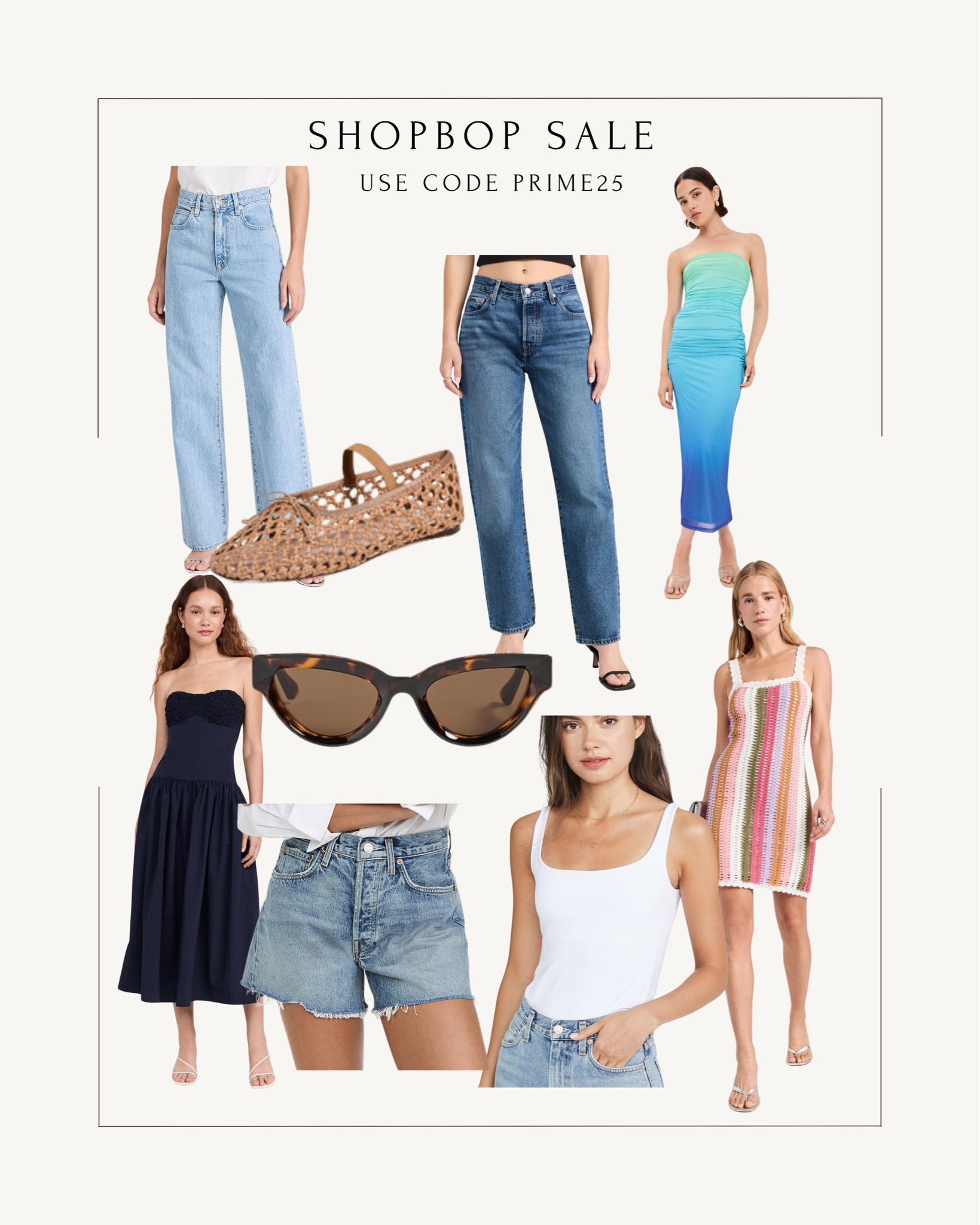 Shopbop sale is 🔥.
Use code PRIME25 for 25% off these closet staples!


#LTKStyleTip #LTKFindsUnder100 #LTKSaleAlert