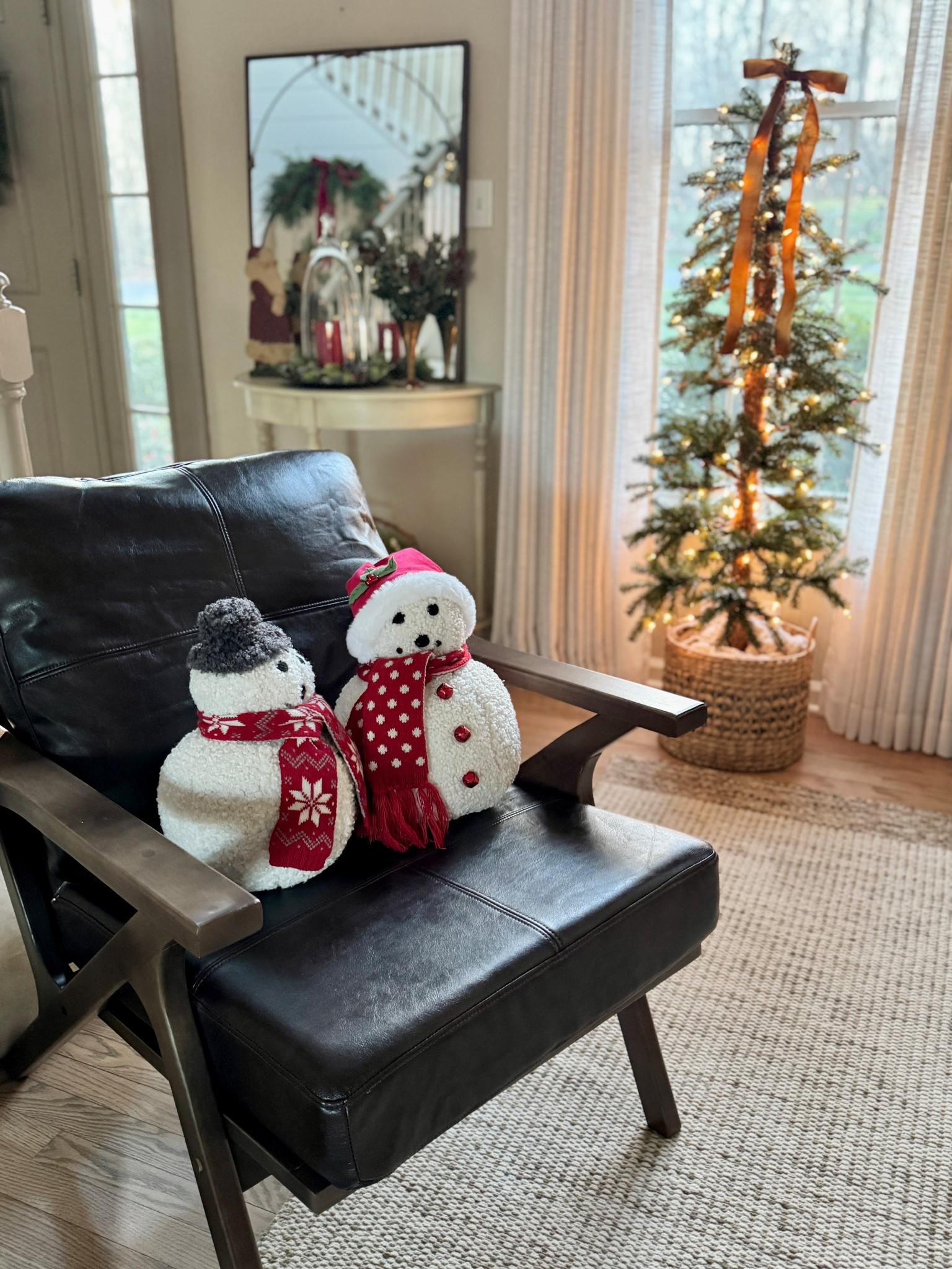 Cute sale alert! If you are craving some holiday decor that will surely bring a smile to your face, look no further! Archie and Arlene are both on sale for 50% off! Also on sale: 5’ pre-lit hickory cedar Christmas tree, crushed velvet ribbon, set of two accent chairs for $217 and custom made linen curtains  

#LTKSaleAlert #LTKCyberWeek #LTKHome