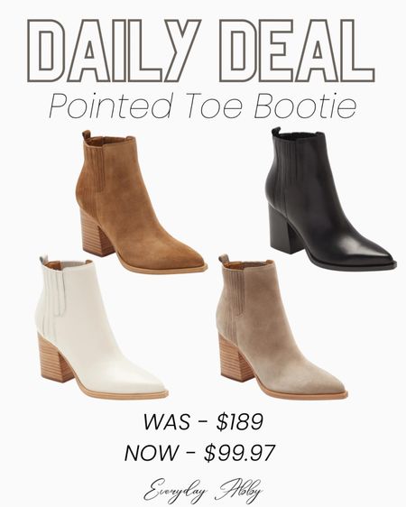 Booties perfect for fall are currently 47% OFF!! 

#LTKSale