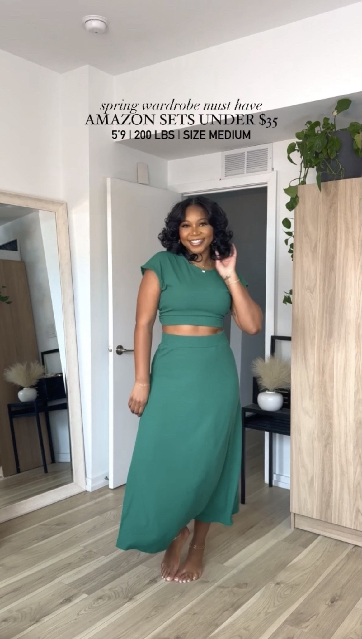 The perfect set for every occasion you can think of!! I’m wearing a medium. 5’9 | 200 lbs ❤️

Baby it’s already spring time in my closet and these are perfect for work, church, date night, happy hour, you name it!! 

Under $35 and so many colors I could barely pick 😍🤩✨ and the length is perfect for my tall girls! 

#LTKfindsunder50 #LTKstyletip #LTKSpringSale