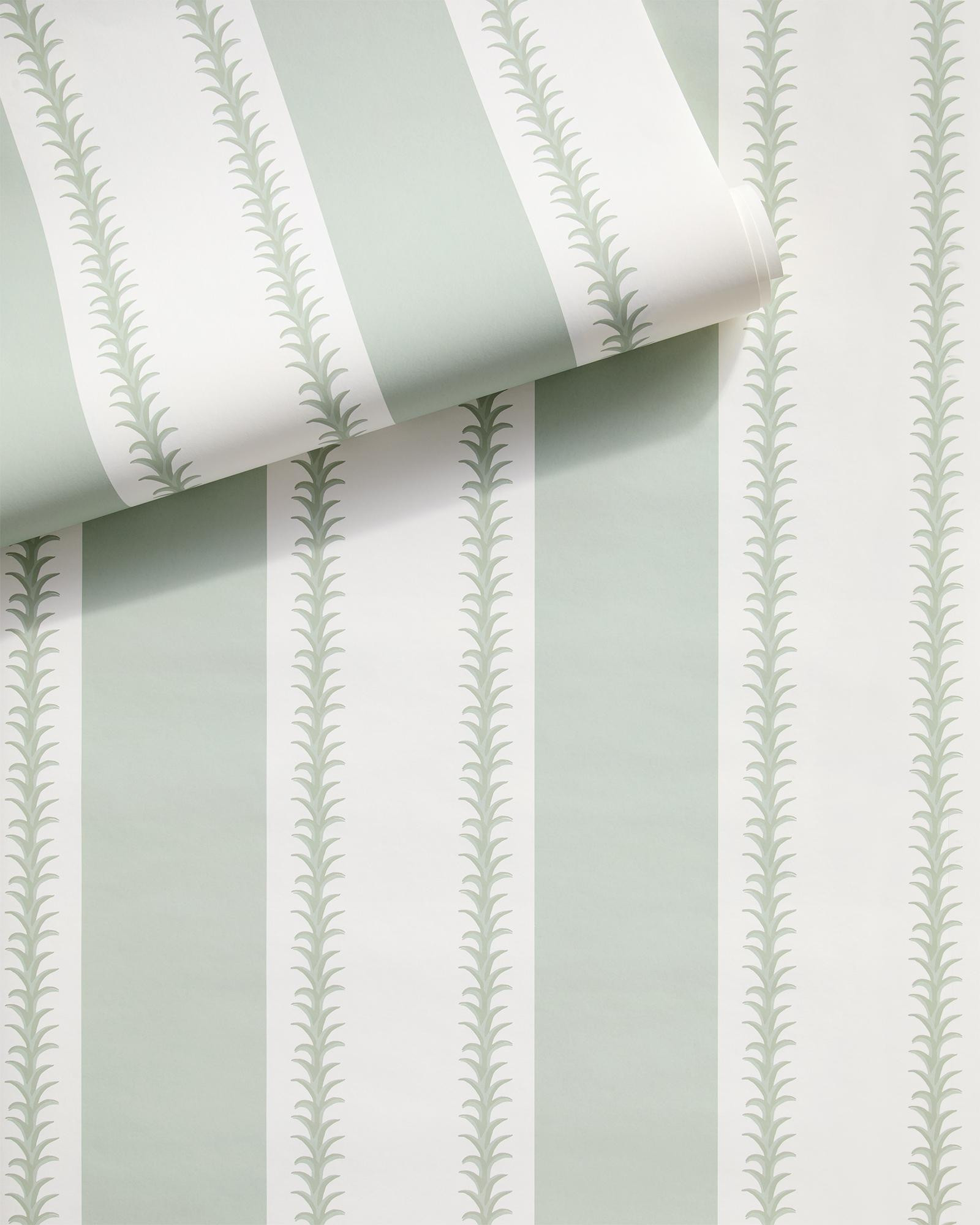 Vine Stripe Wallpaper | Serena and Lily