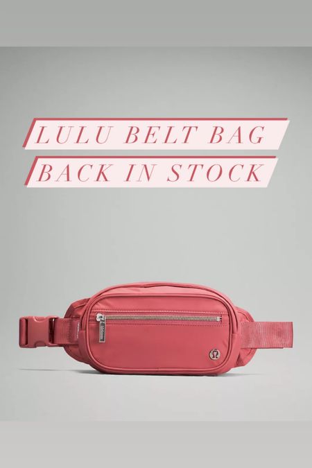 Lululemon belt bag 

#LTKunder50 #LTKSeasonal