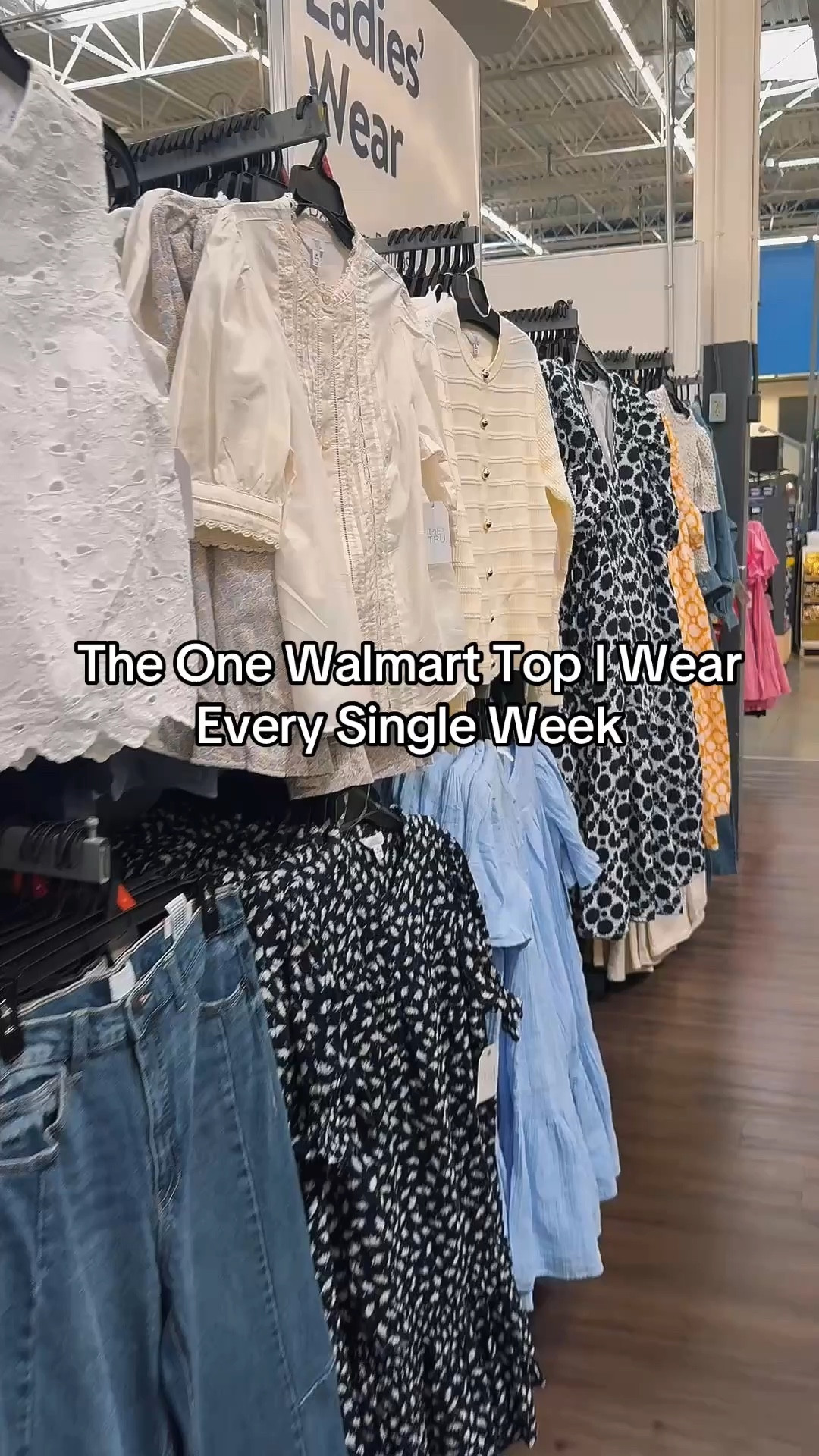 The one Walmart top I wear every single week 🤍  

If you’ve been looking for an affordable Walmart basic that actually fits well, feels comfortable, and goes with everything — this is it  

This is one of those easy, versatile pieces you can style with jeans, skirts, or shorts and instantly feel put together without overthinking your outfit  

A true everyday staple you’ll reach for on repeat — not just wear once  

Simple, wearable, and something that actually earns its place in your closet  

Everything is saved in my LTK 🔗

#LTKOver40 #LTKWorkwear #LTKootd