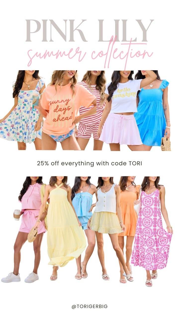 New arrivals for Summer at Pink Lily! Use code TORI for 25% off☀️

#LTKootd #LTKSeasonal #LTKgrwm