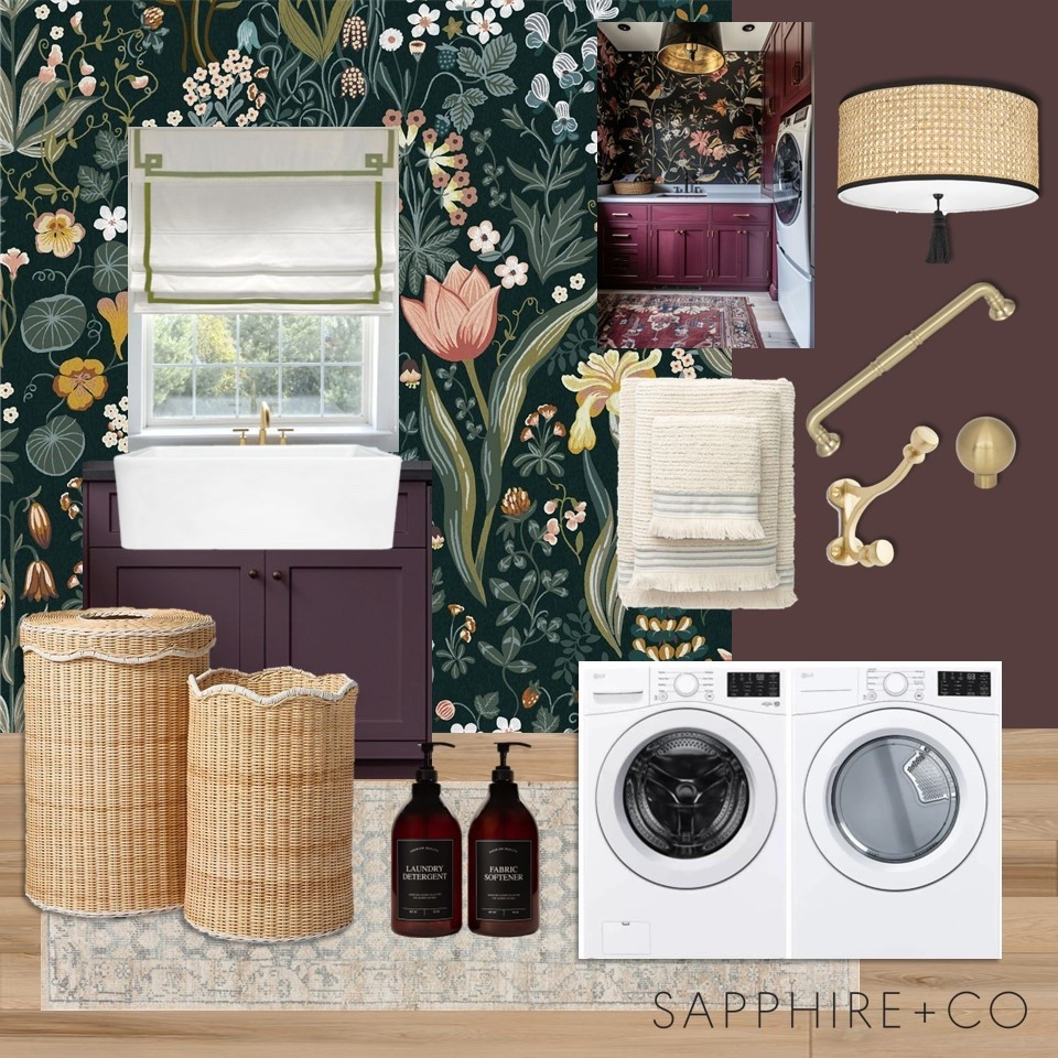 Proof that laundry rooms can steal the show 🌸
A spring-filled space in the works — bold, floral, and so fun!

#LTKHome #LTKSeasonal