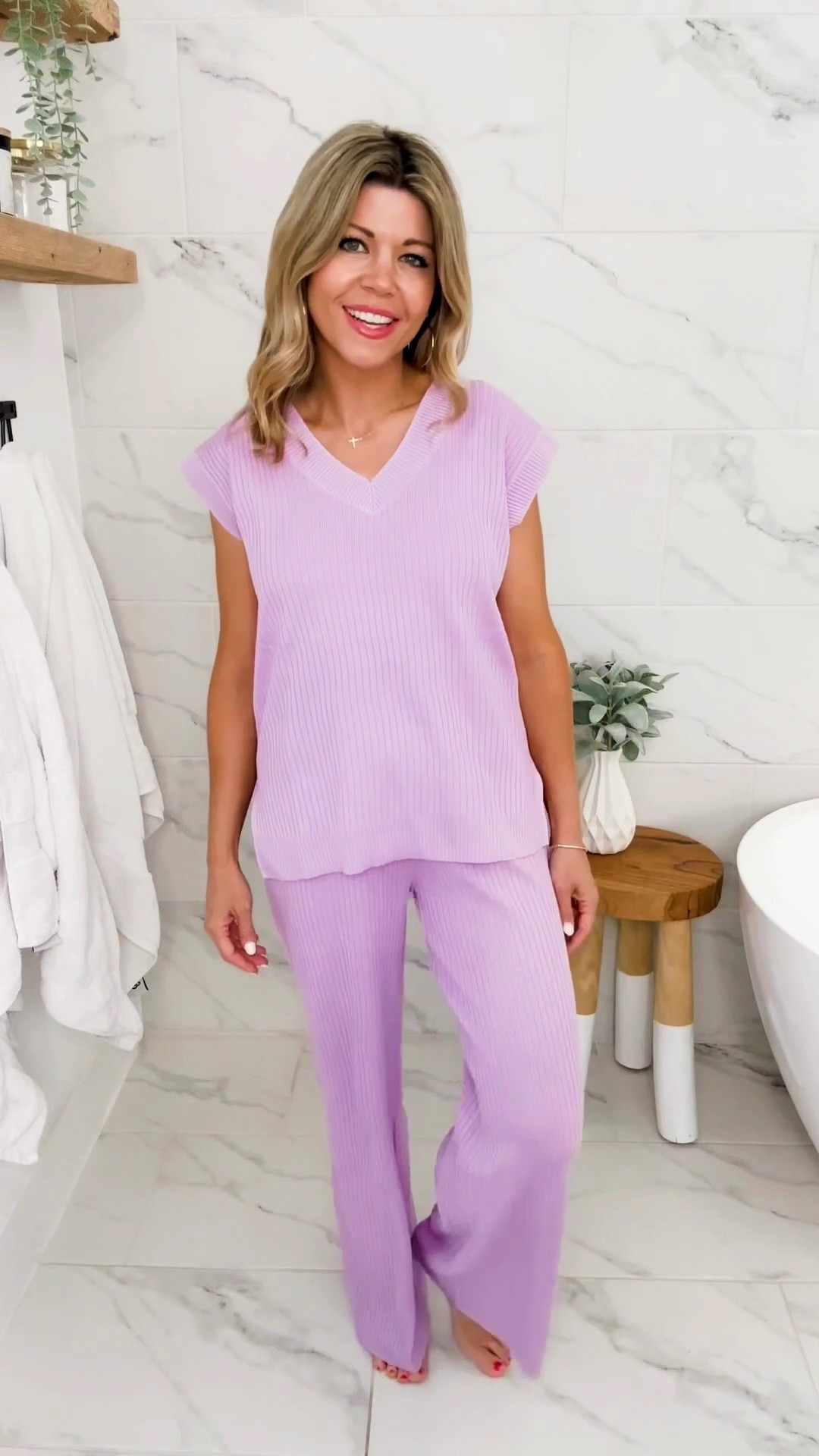 Weekend mood: comfy. Perfect pieces for when you just want to be cozy and casual. A pj set, a lounge set and t-shirts that you can wear at home or out and about! Wearing a size Small in all. #amazonfinds #weekendfinds #weekendcozy

#LTKStyleTip #LTKPetite #LTKFindsUnder50