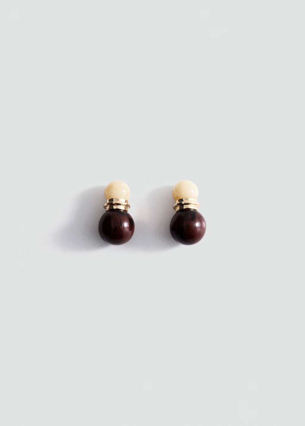 Combined bead earrings | Mango (US/MX/AU)