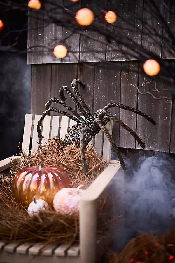 Woven Rattan Spider | Anthropologie (US)