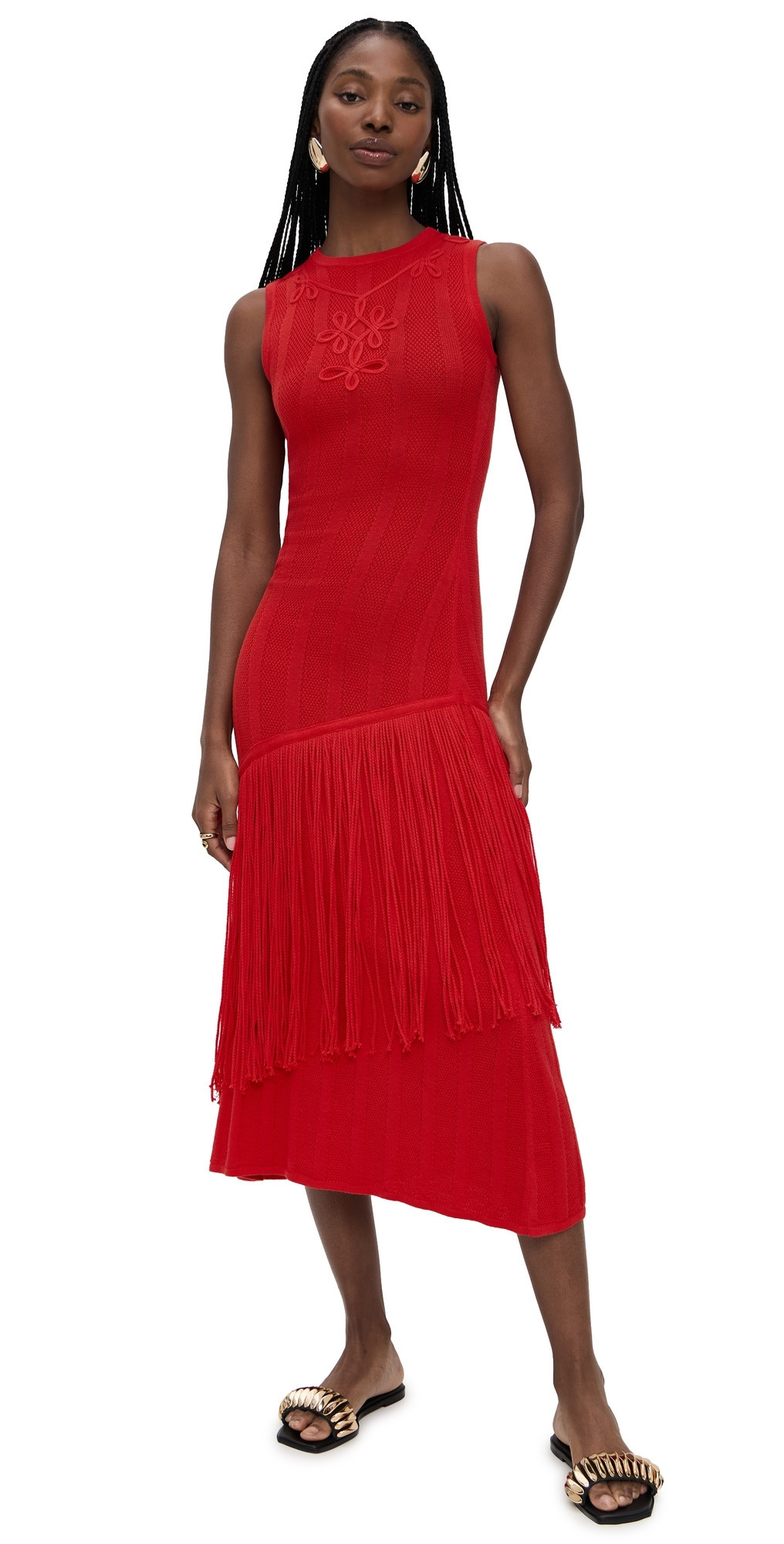 Carolina K Lima Dress Red L | Shopbop