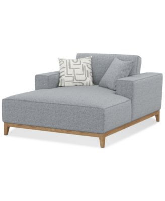 Rosecrans 53" Fabric Chaise | Macy's
