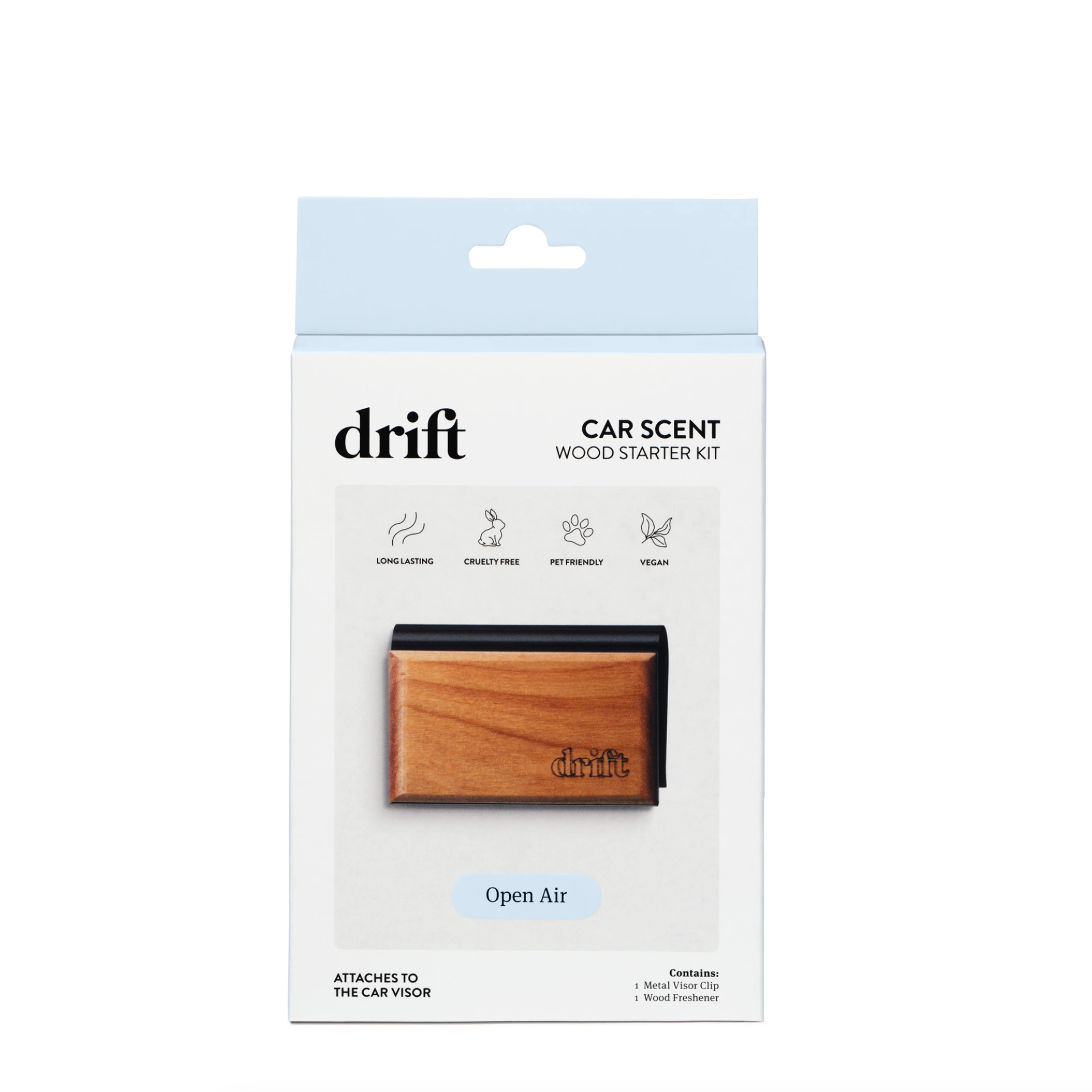 Drift At Walmart Wood Car Air Freshener Starter Kit - Open Air | Walmart (US)