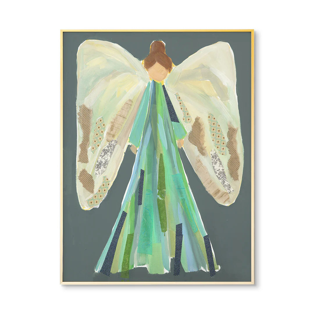 Angel by Jenny Westenhofer Painted Art Prints | Urban Garden Prints