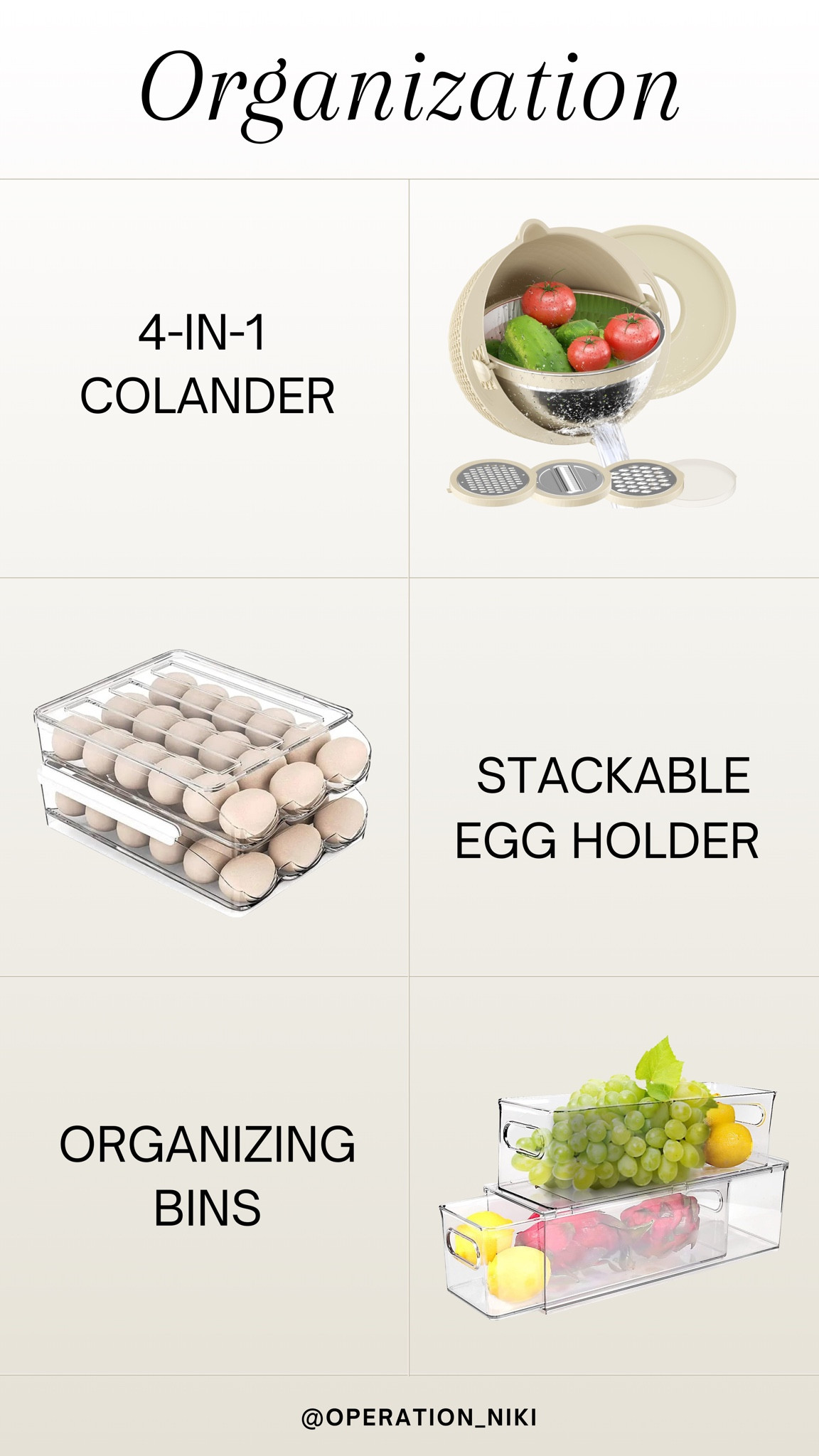 Say goodbye to fridge chaos with these must-have organizers! 🧊✨ They keep everything in its place, making it easier to find what you need and maximize space. Linked my favorites to help you create a tidy, functional fridge!

Follow for more @OPERATION_NIKI on IG, TikTok, & Facebook

sahm, mom essentials, kitchen clean, home appliances, life hack, work from home, cleaning products, home, cleaning inspo, kitchen ideas, fall outfit, fall vacation, holiday outfit, holiday dress, wedding guest dress, stay at home mom, deep clean, kitchen restock, cleantok, refill, kitchen home appliances, organization

#LTKFindsUnder50 #LTKHome #LTKFindsUnder100