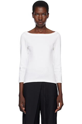 FLORE FLORE - White Steffi T-shirt | SSENSE