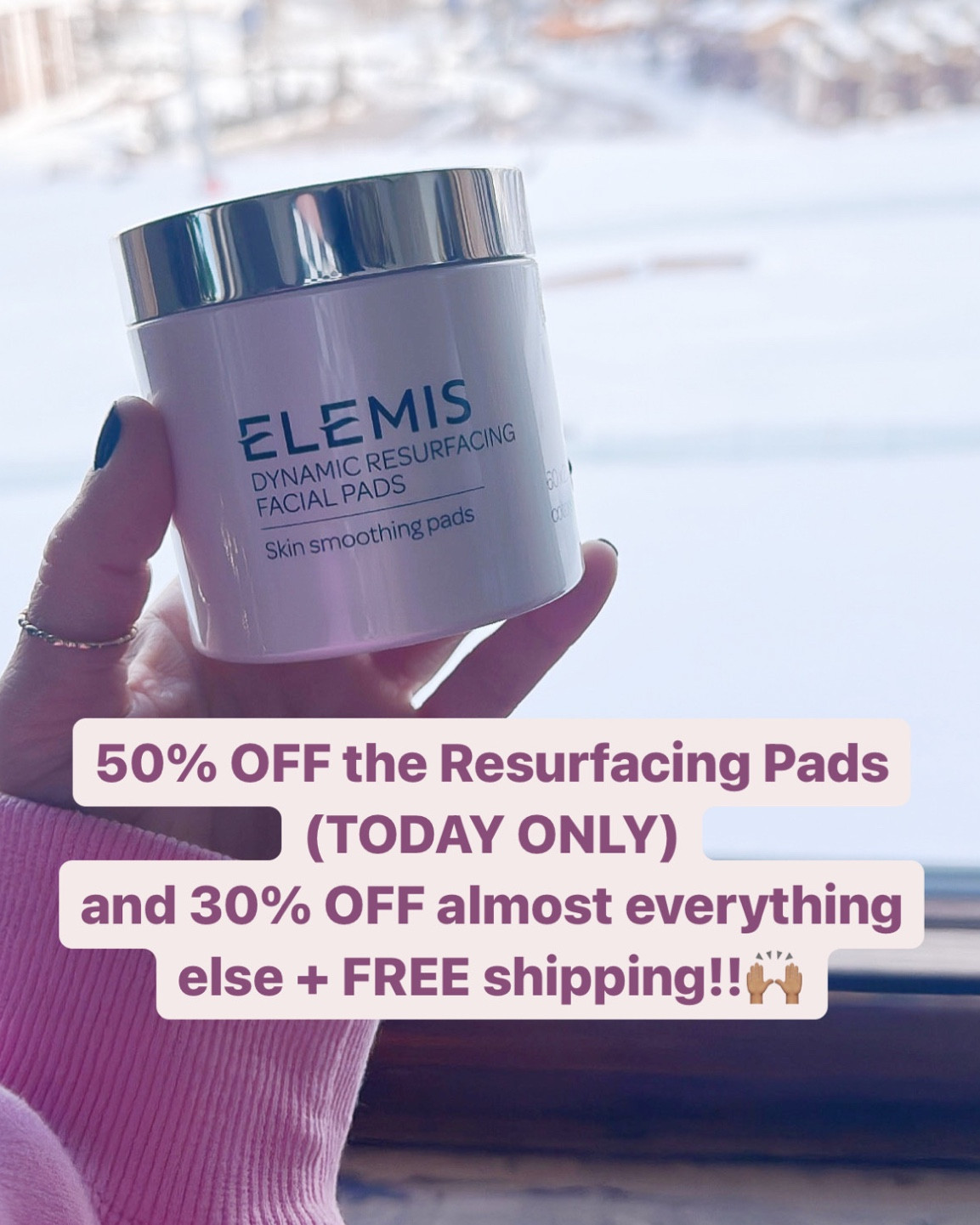 50% + FREE SHIPPING!!! And 30% OFF everything else! Today only!  Code JENREED 



#LTKbeauty #LTKsalealert #LTKunder50