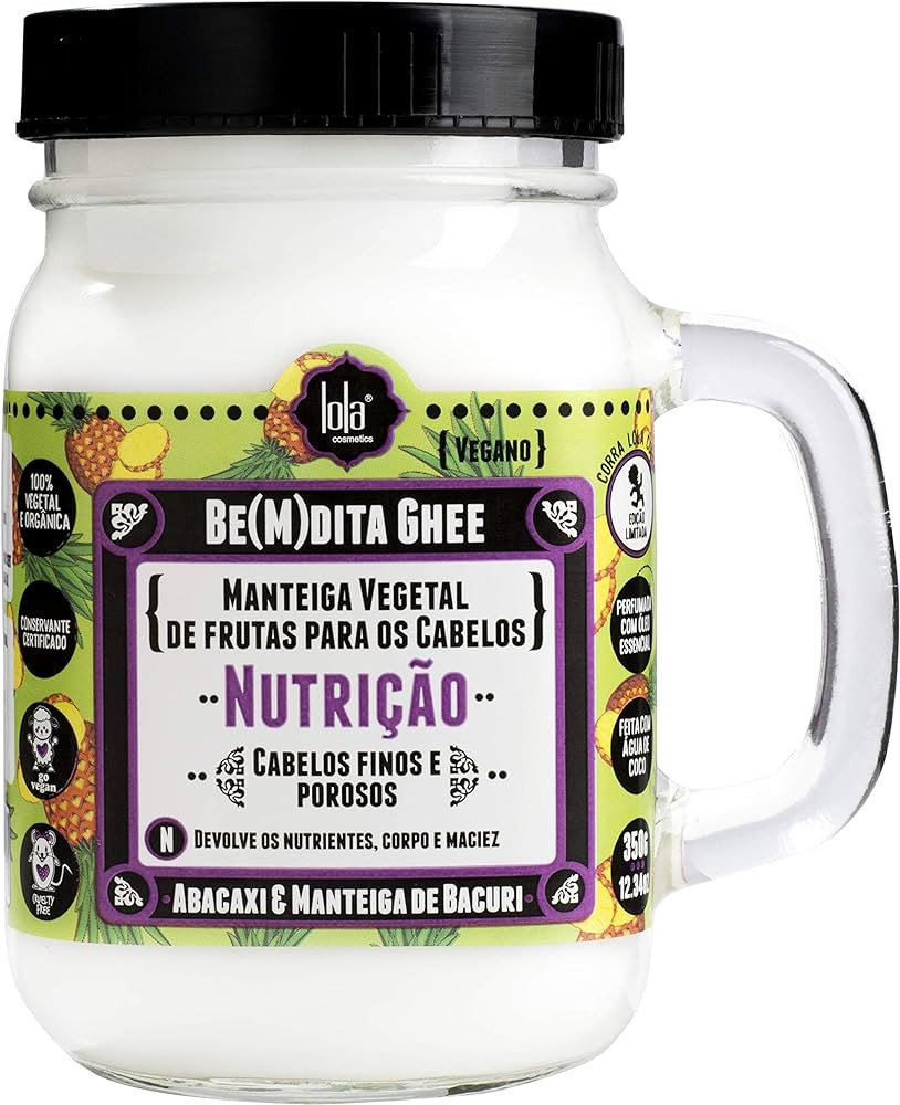 Lola Cosmetics Be(M) dita Ghee Máscara Capilar 350g | Amazon (BR)