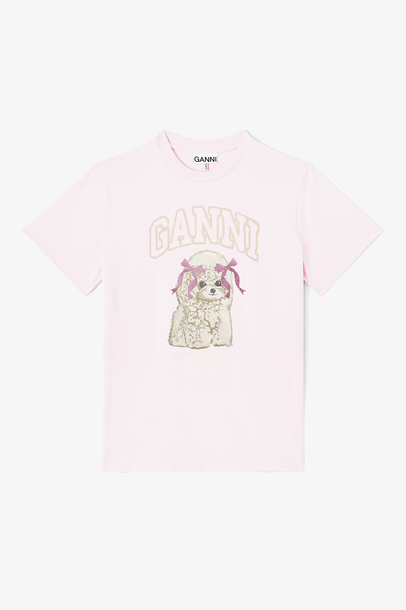 Pink Poodle T-shirt | Ganni
