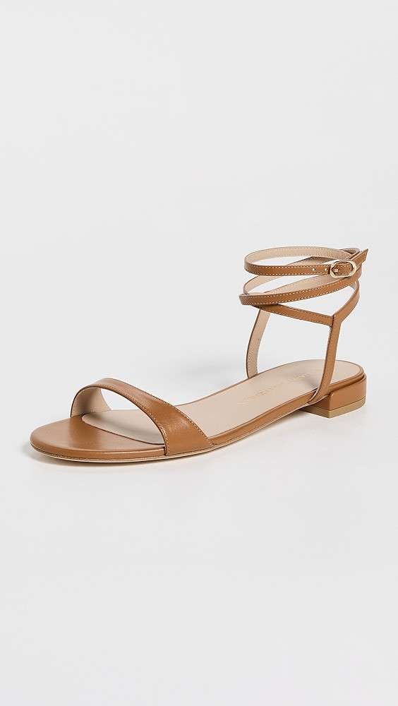 Stuart Weitzman Nudist Wrap Sandals | Shopbop | Shopbop
