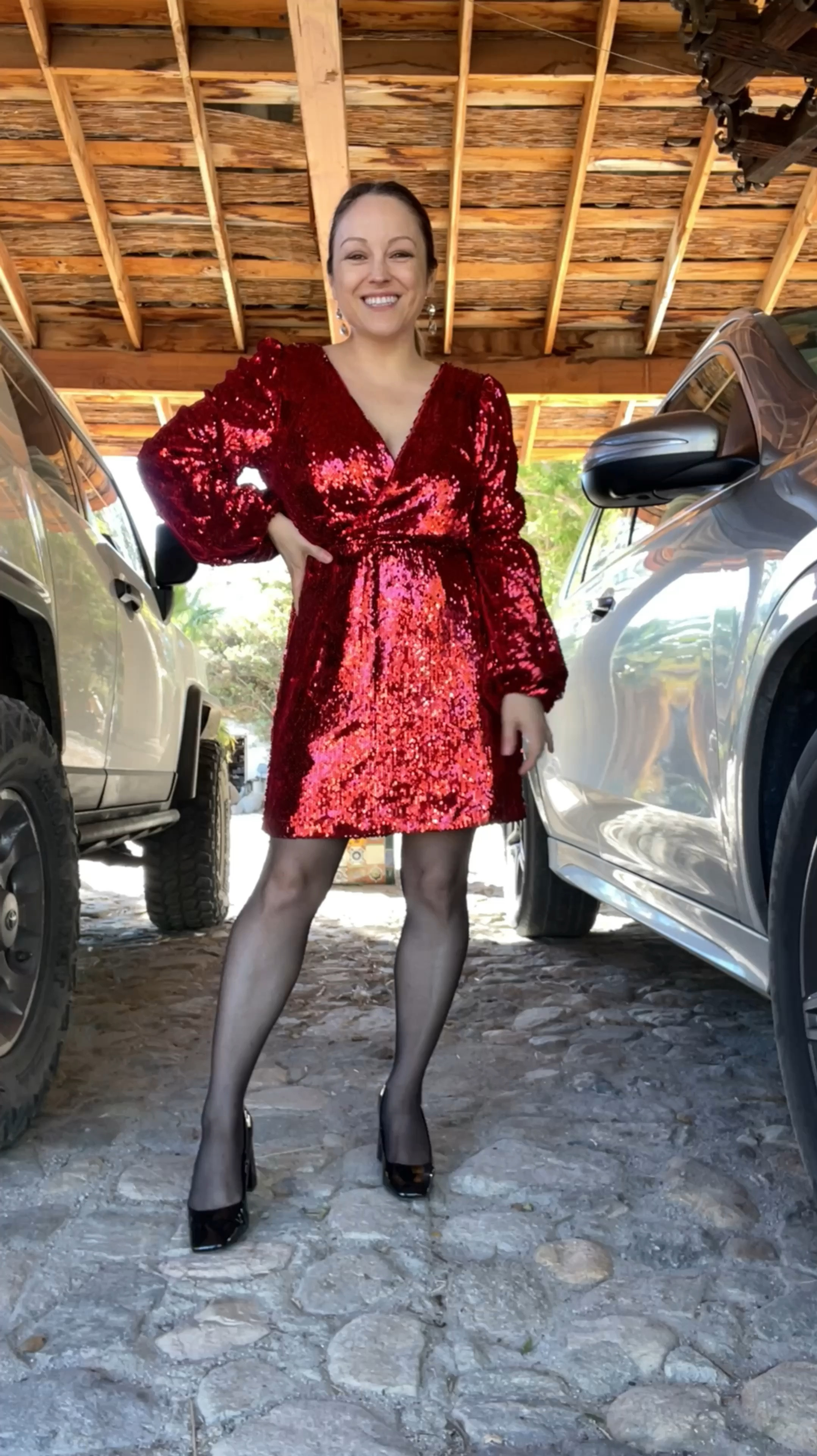 Cute dresses for this holiday season! Love  the sequins on these! Not to mention they are stretchy! Wearing a size medium on both dresses! 

Holiday dinner christmas red dress


#LTKSeasonal #LTKStyleTip #LTKHoliday