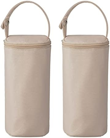 Bellotte Insulated Baby Bottle Bags (2 Pack) - Travel Carrier, Holder, Tote, Portable Breastmilk ... | Amazon (US)