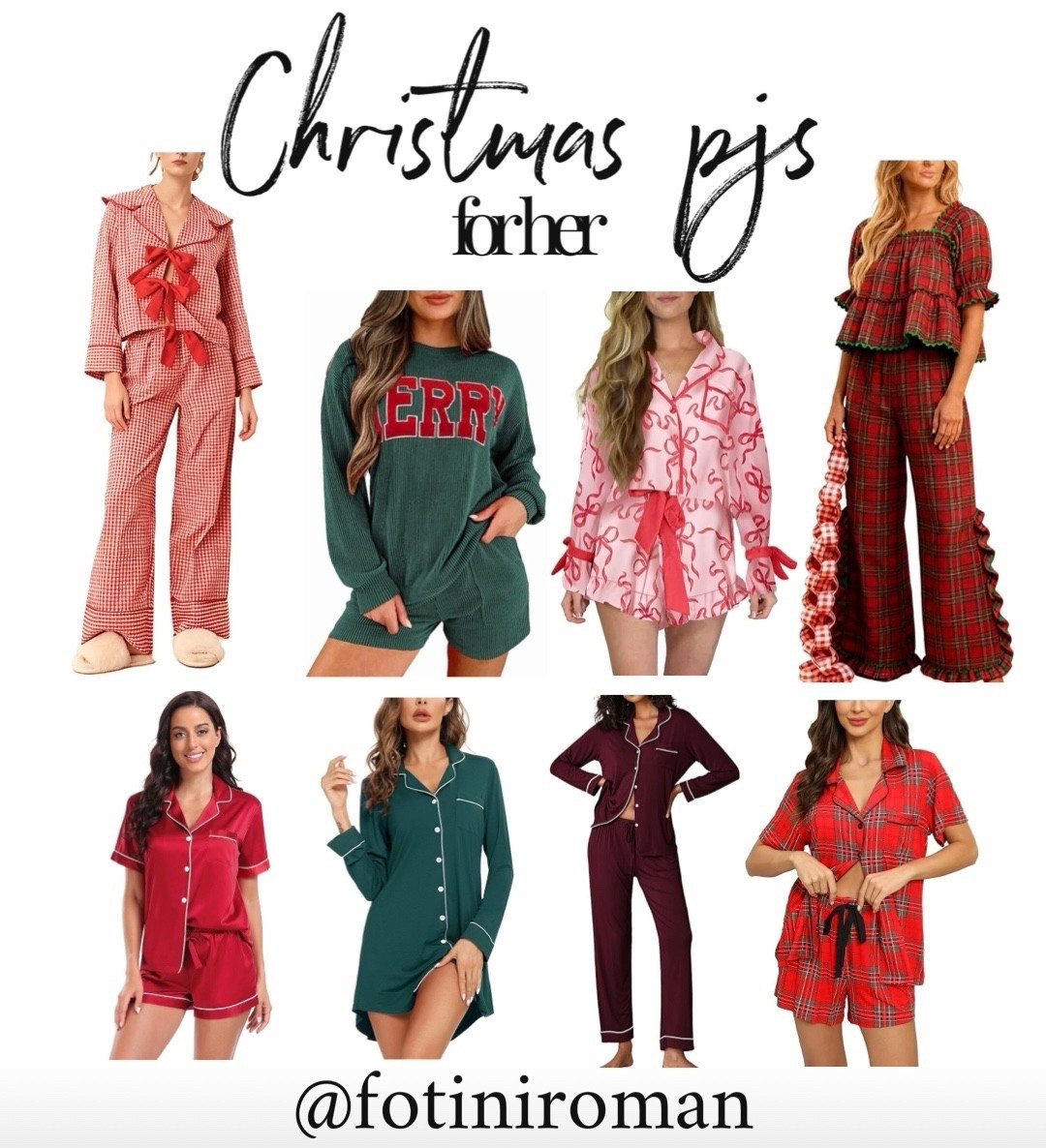 The cutest Christmas PJs to cozy up in, sip hot cocoa, and make all the holiday memories extra merry. ❤️🎁

#LTKGiftGuide #LTKSeasonal #LTKHoliday